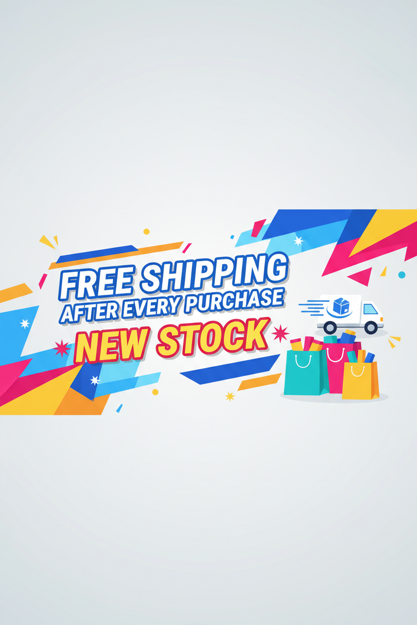 New stock in store filled with electronics, clothes and more