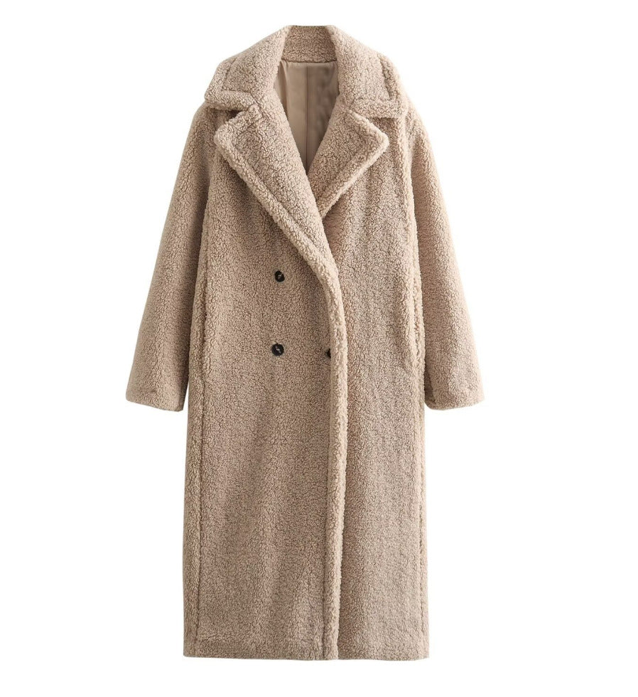 Streetwear Fleece Warm Outerwear for Women