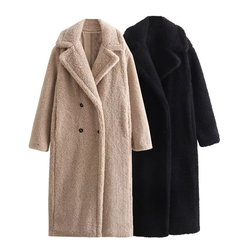 Streetwear Fleece Warm Outerwear for Women