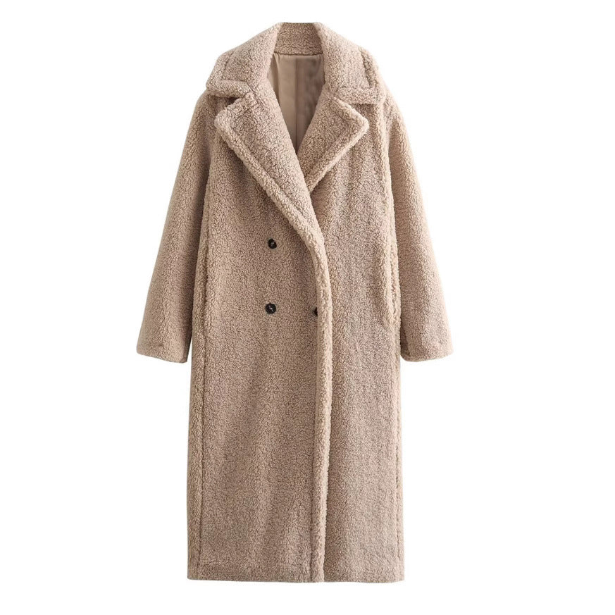 Streetwear Fleece Warm Outerwear for Women
